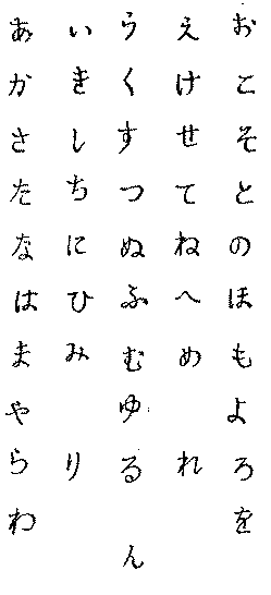 Hiragana