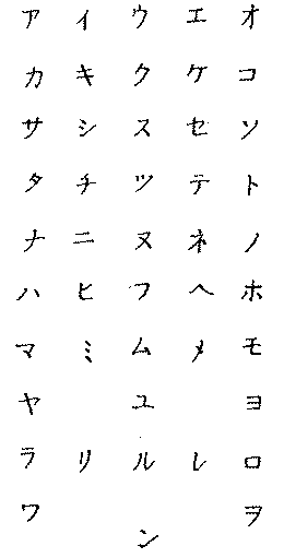 Katakana